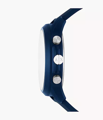 Exchange Chronograph Blue Silicone Watch