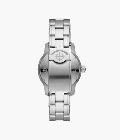 Super Sea Wolf GMT World Time Automatic Stainless Steel Watch